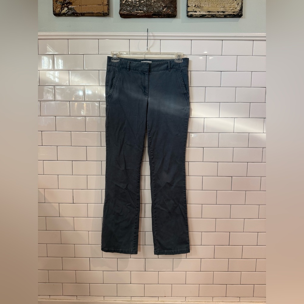 LOFT Wide-Leg Pants in Grey